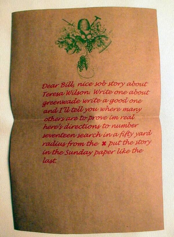 Mauryn kirje Bill Smithille