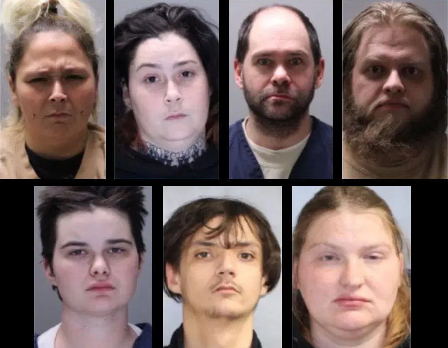 Precious Arzuaga, Jennifer Quijano, Kyle Sage, Patrick Goodwin, Emily Motyka, Thomas Eaves ja Kimberly Sochia